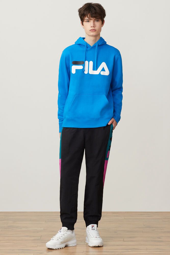 Fila Miesten Huppari Flori Sininen - ZNEA-63149